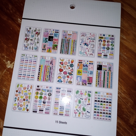 Bundle of Agenda 52 stickers, paper inserts, & more - Picture 5 of 10